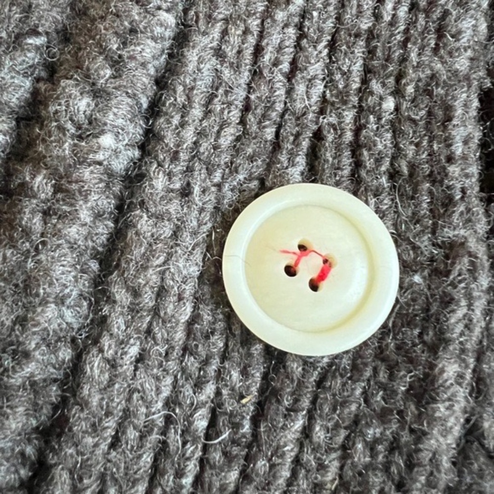 Babaa No. 19 wool cardigan brown - Picture 5 of 5